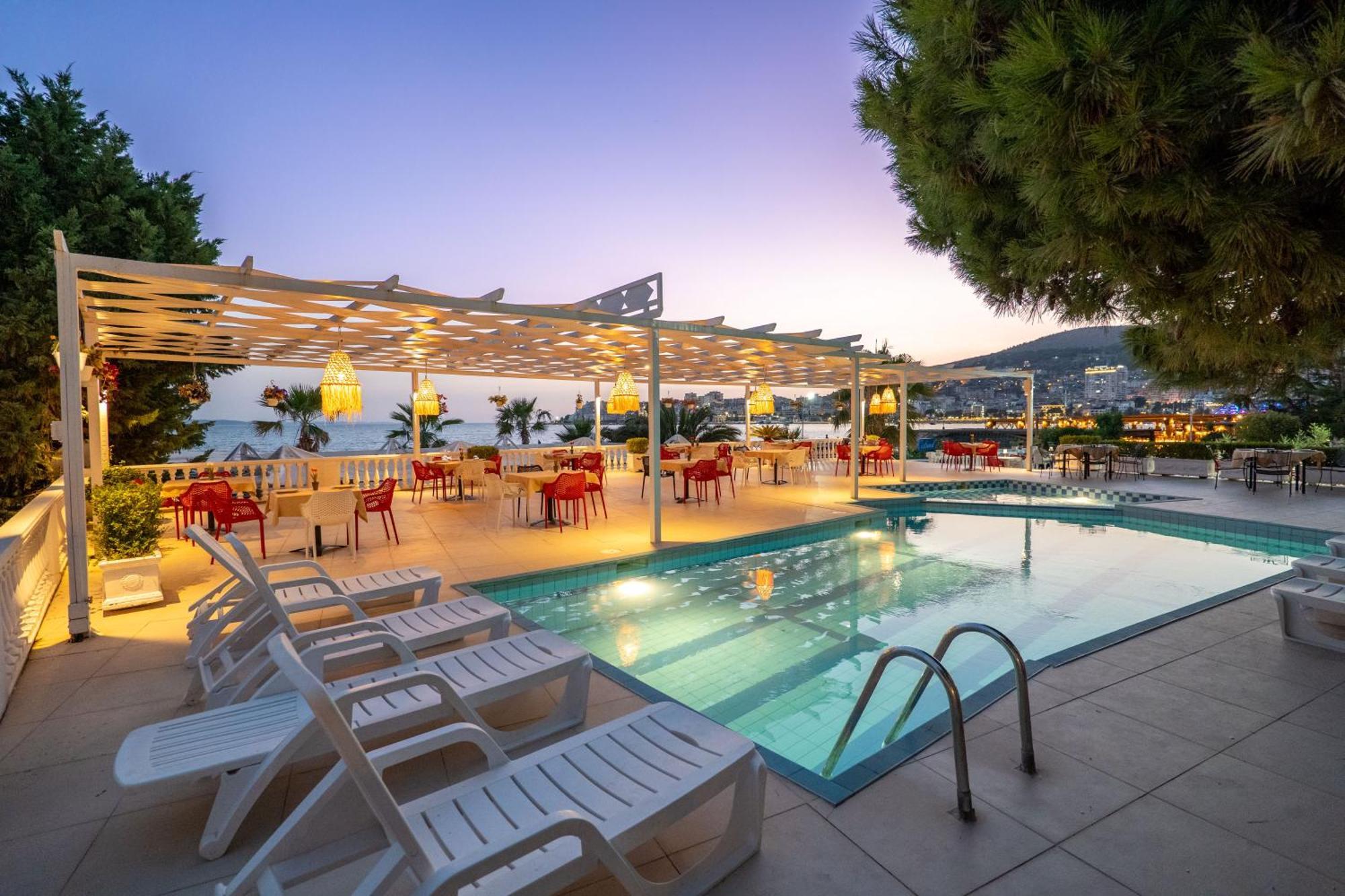 Hotel Sejko Sarandë Exterior foto