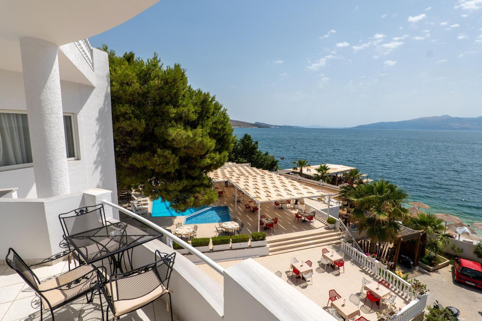 Hotel Sejko Sarandë Exterior foto
