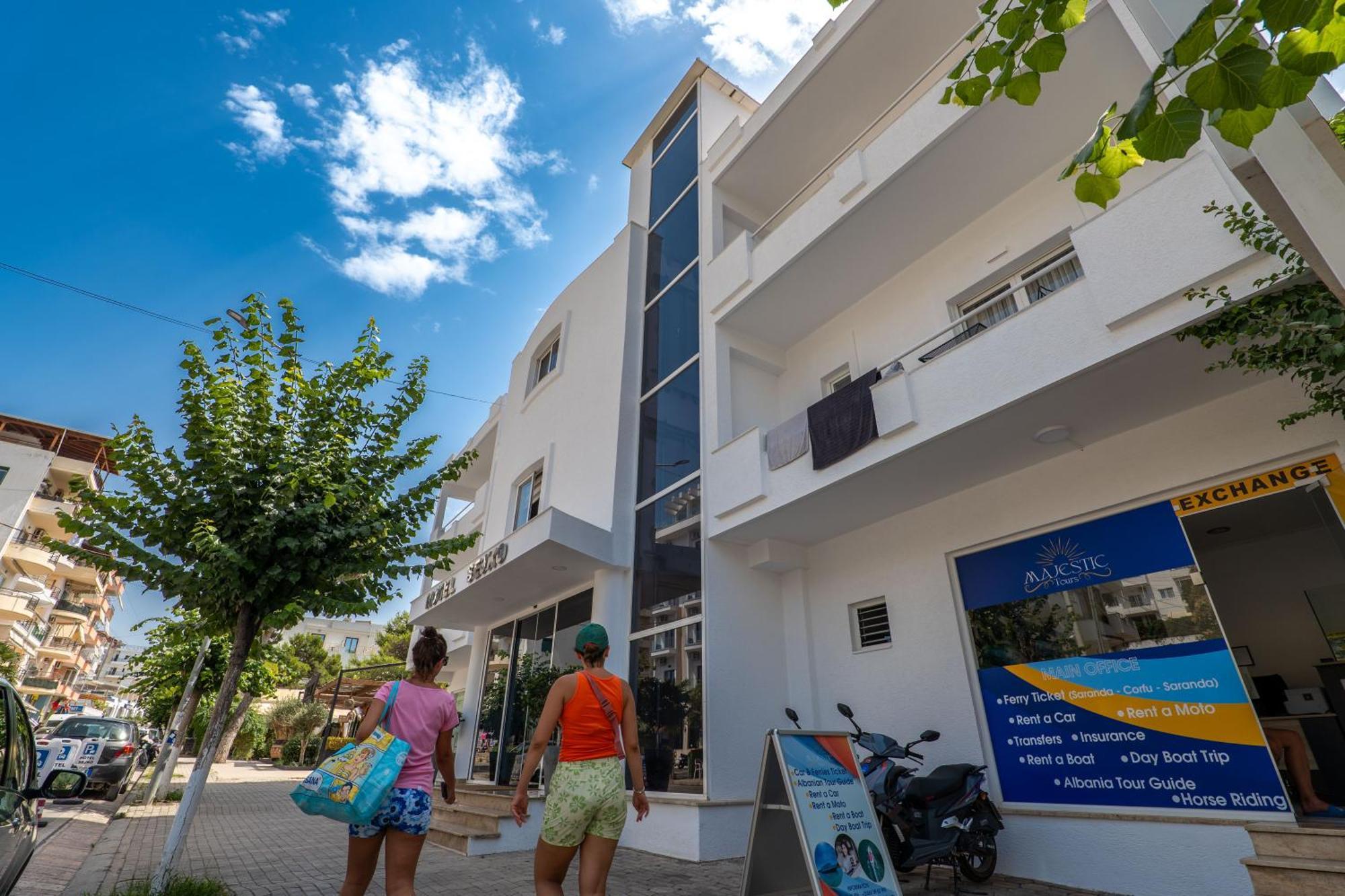 Hotel Sejko Sarandë Exterior foto